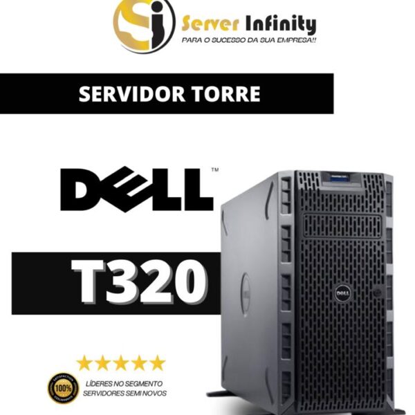Servidor Dell PowerEdge T320 Torre – 12ª Geração