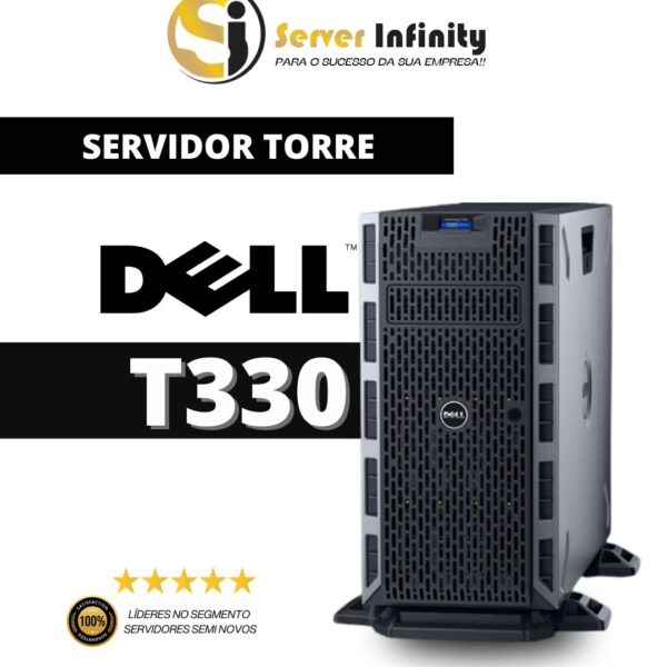 Servidor Dell PowerEdge T330 Torre – 13ª Geração