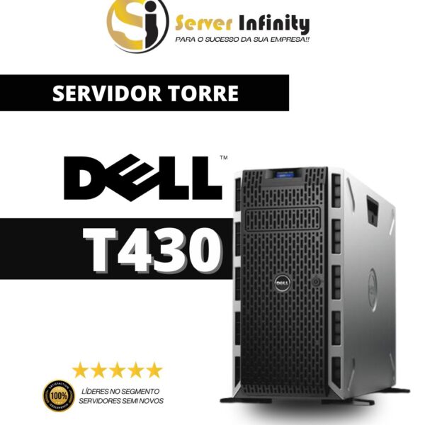 Servidor Dell PowerEdge T430 Torre – 13ª Geração