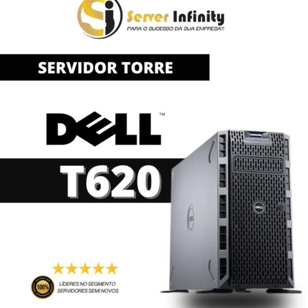 Servidor Dell PowerEdge T620 Torre – 12ª Geração