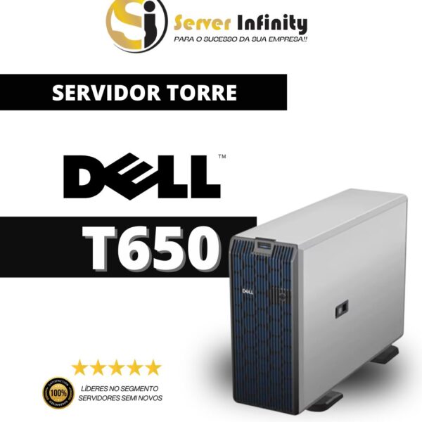Servidor Dell PowerEdge T650 Torre – 15ª Geração