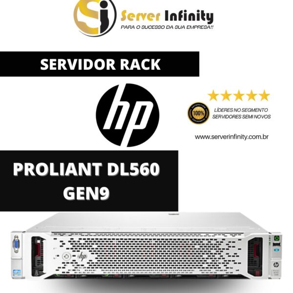 Servidor HPE ProLiant DL560 Gen9 – Rack 2U